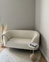 2-istuttava sohva buklee valkoinen/kulta LOEN_883380