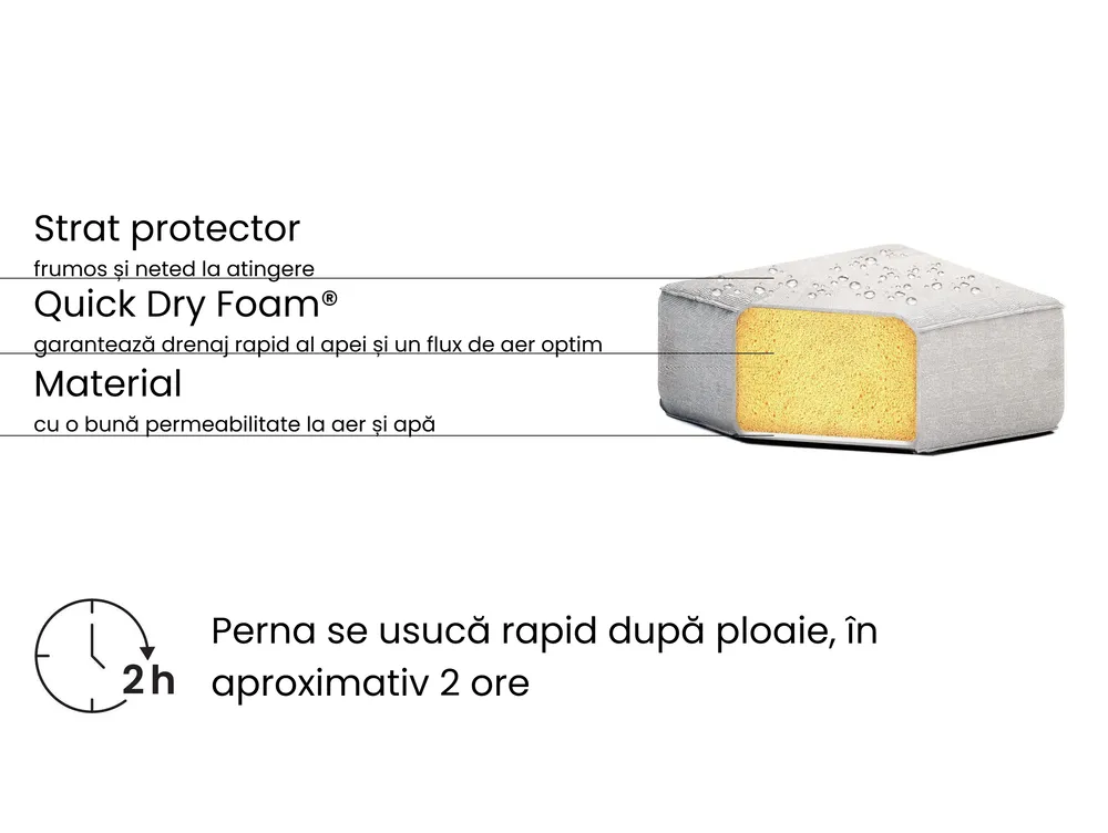 Șezlong cu pernă LARIANO Reclinabil Metal Bej deschis_992433