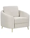 Armchair TROSA Fabric Light Beige