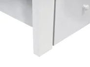 Kids Bed with Drawers House Pine Wood TRAPPES 90 x 200 cm (EU Single) White_988981
