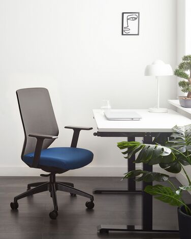 Swivel Office Chair Blue VIRTUOSO