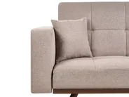 Sofa Bed 3 Seater HJULBY Light Brown_1030081