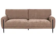 Sofa 3-Sitzer SKARO Chenillegewebe Braun_1156650