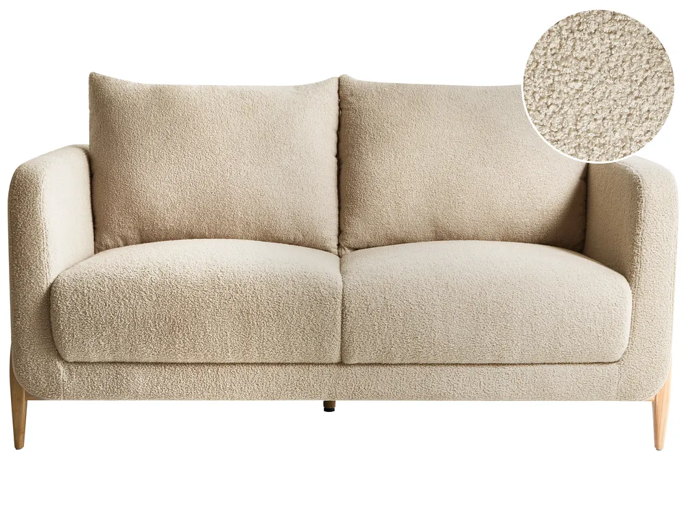 Sofa 2 Seater GIMO Boucle Beige