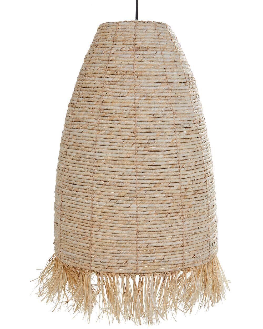 Loftlampe TUTONG Flet Naturlig