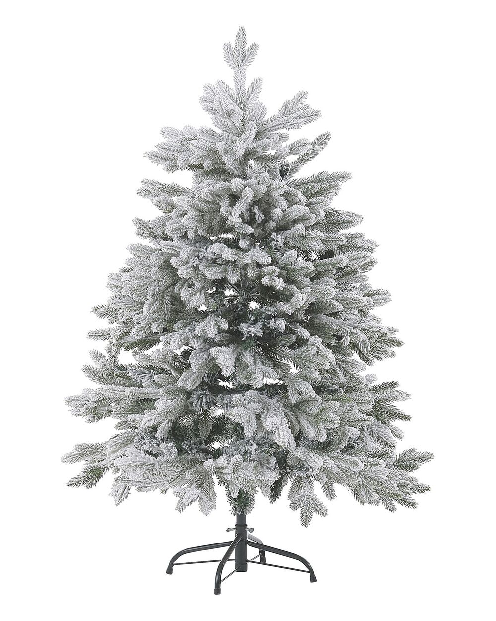 Artificial Snowy Christmas Tree FORAKER 120 cm White