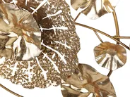 Dekoracja ścienna CHROMIUM Metal 50 cm Czerwony_843754
