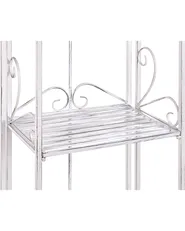 Regał VALDIVIA 40 cm 166 cm Metal Biały_790947