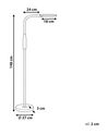 LED Floor Lamp White CASSIOPEIA_855419