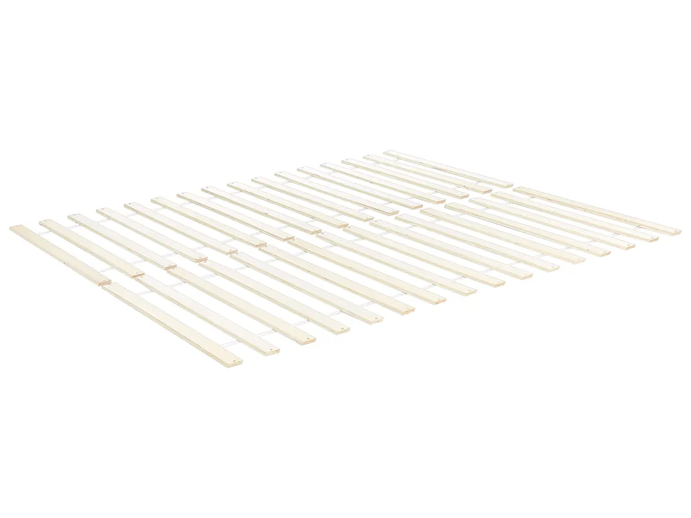 Bed with 2 Drawers SABRAN Pine Wood White 120 x 200 cm (EU Small Double)_1062466