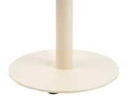 Garden Coffee Table VITTUONE 50 cm 50 cm Metal Beige_1094927