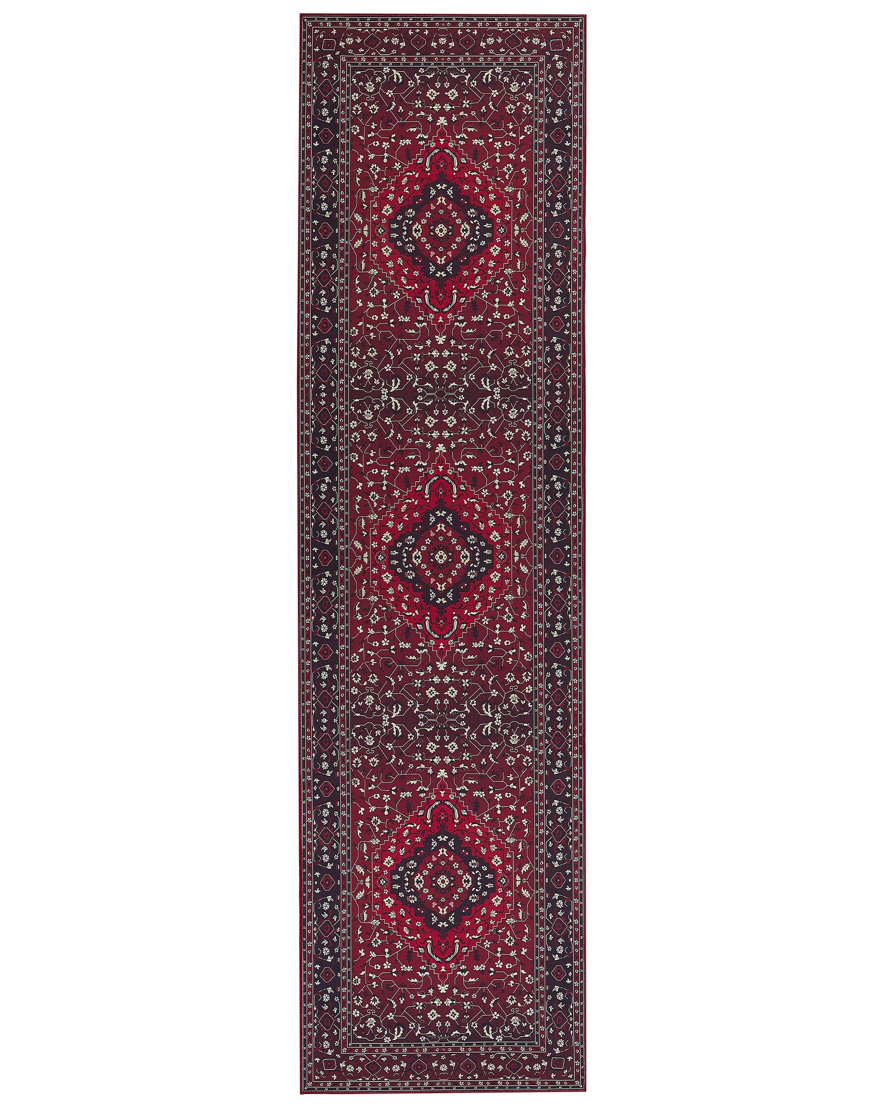 Koberec 80 x 300 cm červený VADKADAM_831425