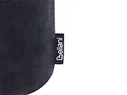 Poef met opbergruimte ELGIN Fluweel Zwart_1186312