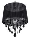 3 Light Chandelier Black EVANS_696009