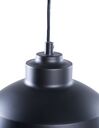 Metal Pendant Lamp Black and Copper MONTE_673749