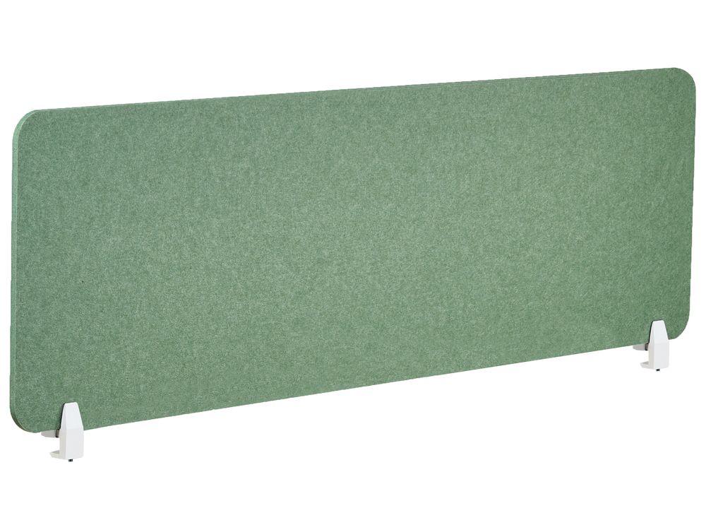 Desk Screen SPLIT 160 x 50 cm Green