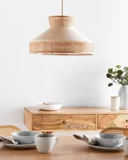Pendant Lamp BATALI Rattan Beige_891586
