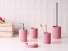 5-Piece Bathroom Accessories Set CAMANA Pink