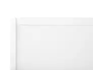 Bed Wood CHAMPAGNAT 180 x 200 cm (EU Super King) White_960233