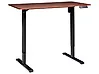 Electric Adjustable Standing Desk TAVARES 120 cm x 60 cm Brown/ Black