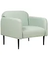 Armchair STOUBY Linen Light Green