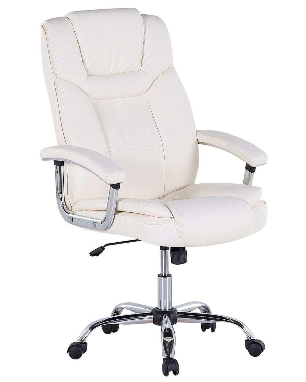 Executive Chair ADVANCE Faux Leather Light Beige