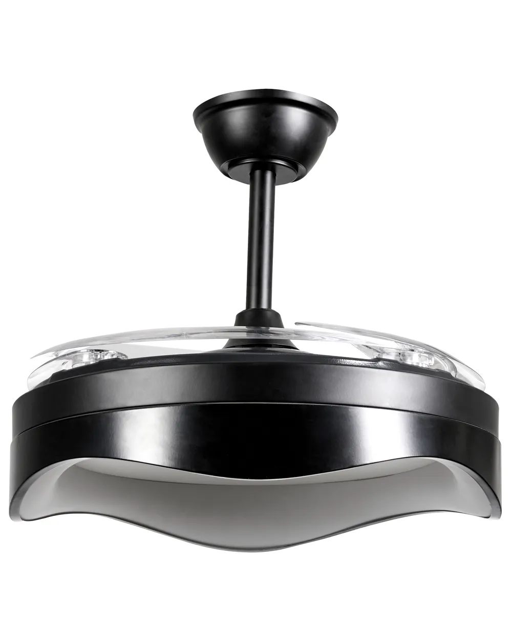 Ceiling Fan with Light ETONIA with Remote LED Black_1125608