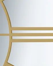 Relógio de parede CAMPREMY 56 cm Dourado_1146691