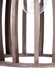 Pendant Lamp MANAIR Mango Wood Dark Brown_867663