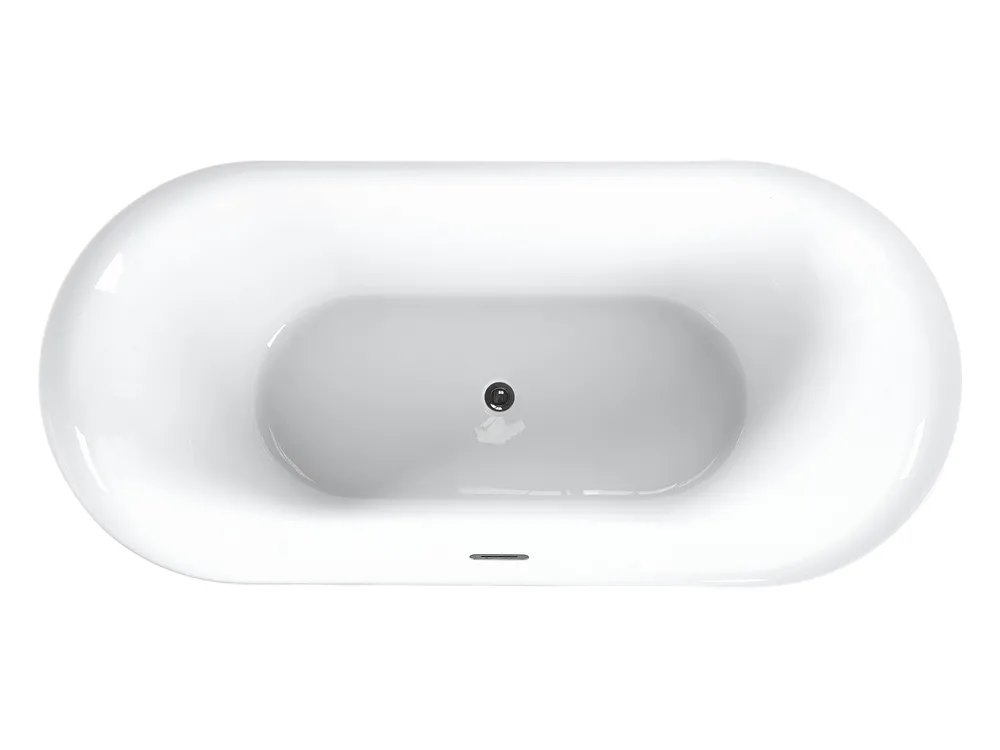 Vasca da bagno freestanding CARRERA 150 x 75 cm Nero_798803