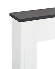 Fireplace Mantel BAUDIN White_950377
