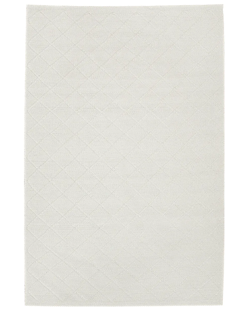 Rug ELLEK White 160 x 230 cm Wool_797336
