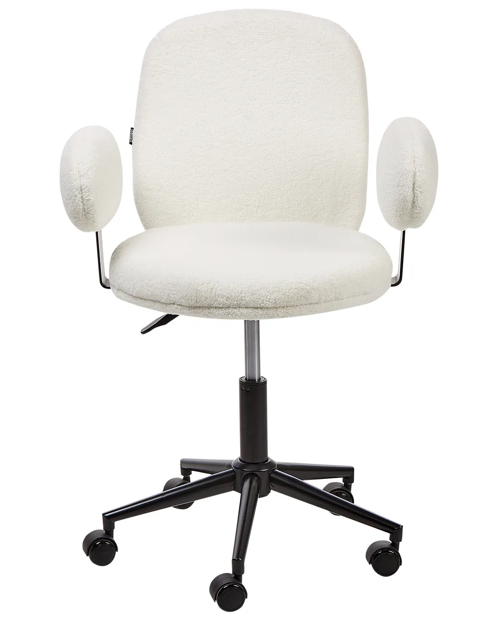 Desk Chair MORAGA Boucle Off-White