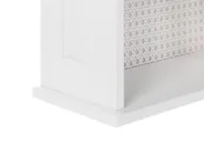 Szafka wisząca łazienkowa z lustrem HUILA 34 cm 53 cm Biały_959429