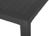 Garden Dining Table 140 x 80 cm Grey FOSSANO_744709