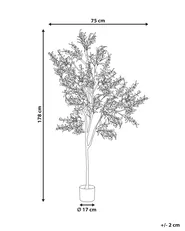Sztuczna roślina OLIVE TREE 178 cm Zielony_950447