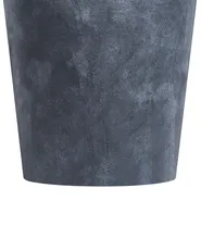 Kétdarabos virágcserép szett TROLLIUS 41 cm Sötétszürke_1123710