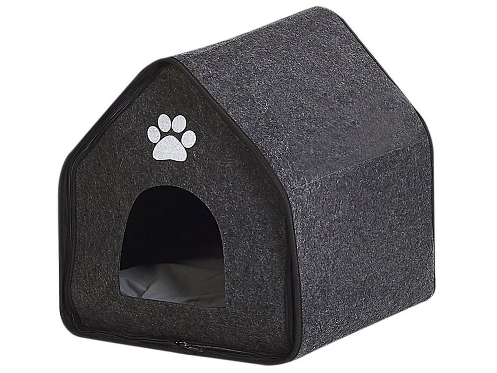 Pet Bed JANGI Felt Dark Grey