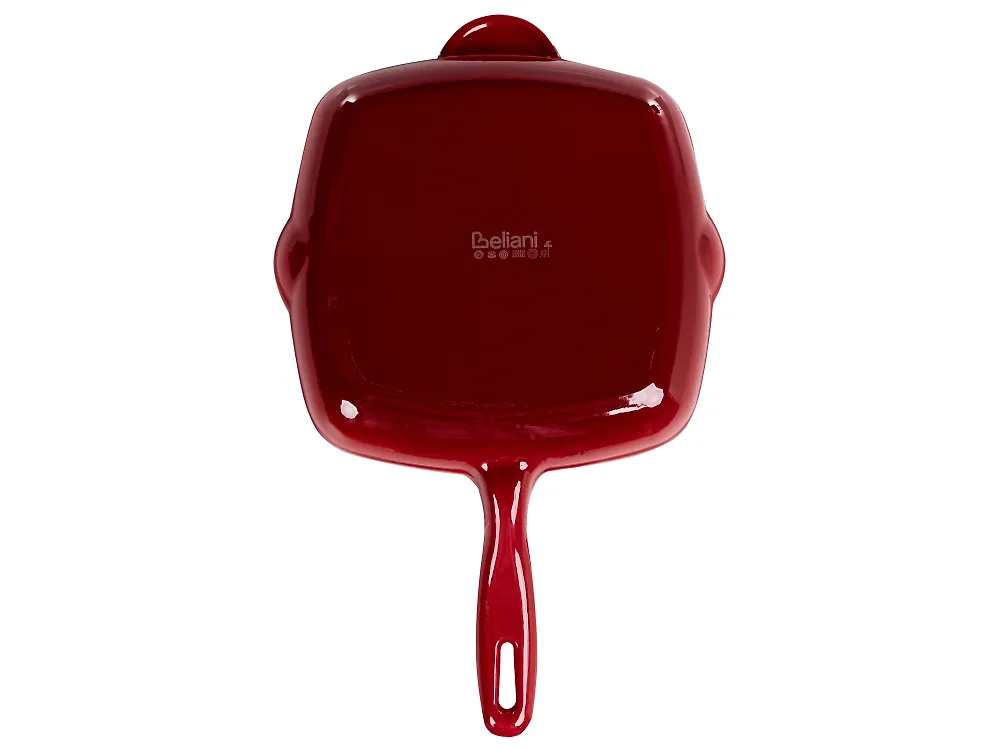 Gusseisen Kochgeschirrset 8-teilig FEURA Rot_1170423
