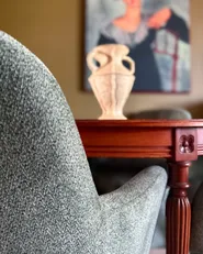 Dining Chair Swivel VALLBY Fabric Dark Green_1182637