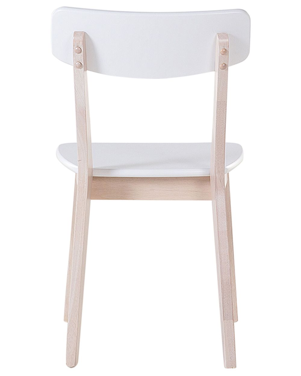 White rustic dining chairs discount