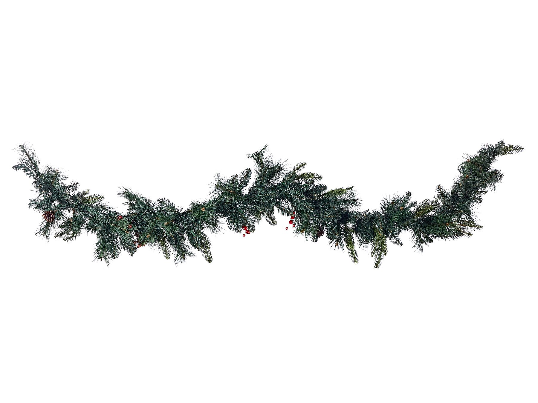 Festone natalizio LED verde 180 cm WHITEHORN_881150