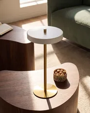 Lampa stołowa LED EVENLODE Ze ściemniaczem Metal Biały_1102781