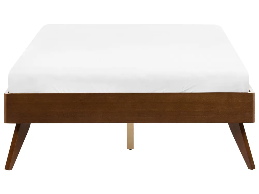 Bett ohne Kopfteil BERRIC 120 x 200 cm Dunkle Esche_1113823