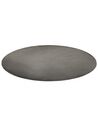 Round Viscose Area Rug ⌀ 140 cm Dark Grey GESI II_793632