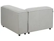 Modular Corner Sofa 4 Seater ARDAL Fabric Light Grey Right Hand_949515
