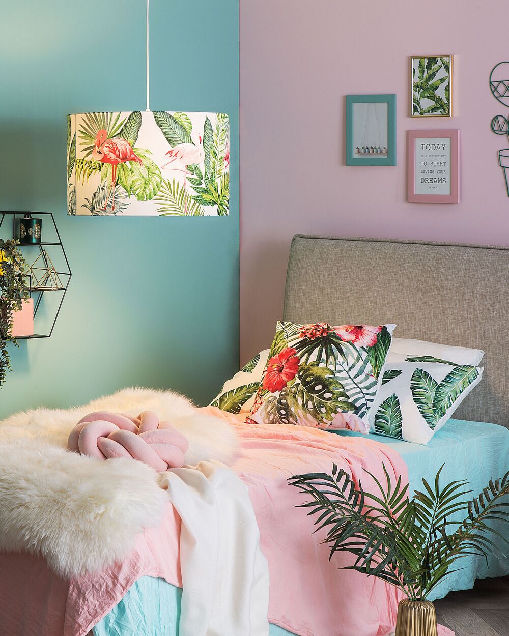 Lampadario FLAMINGO Multicolore
