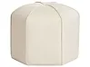 Puf WISHEK Terciopelo Beige claro
