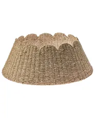 Osłonka pod choinkę GIVRE 67 cm Trawa morska Naturalny_1011333