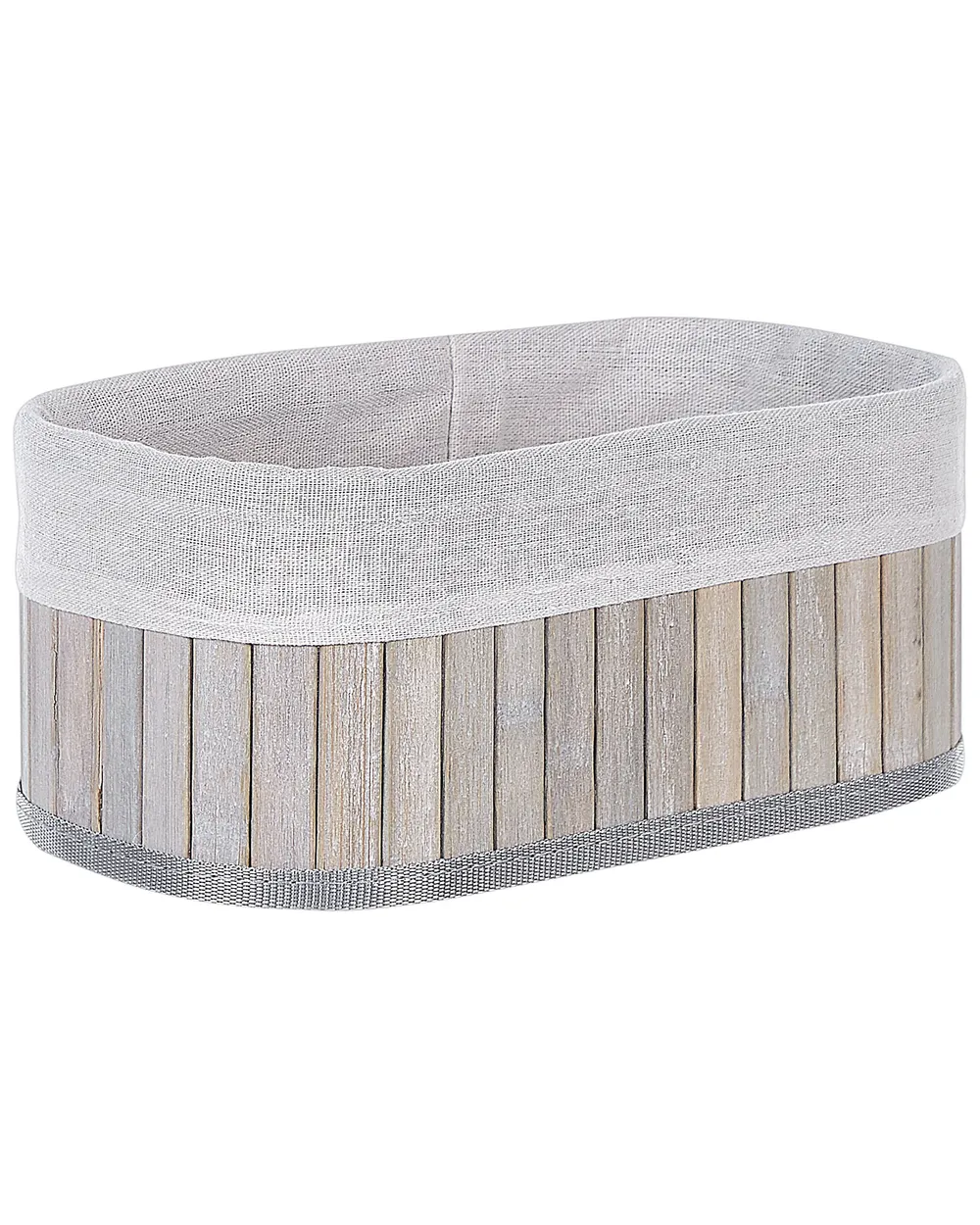 Conjunto de 5 cestos TALPE Bambu Cinzento_849968